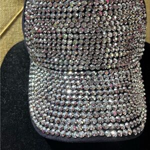Crystal Embellished Cap